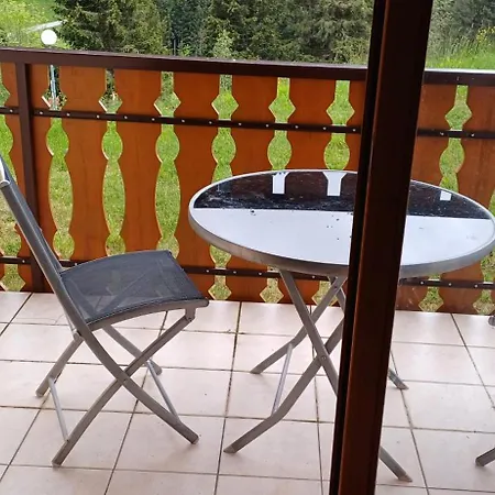 F2 Avec Terrasse, Un Coin De Paradis Esprit Montagnard Apartament